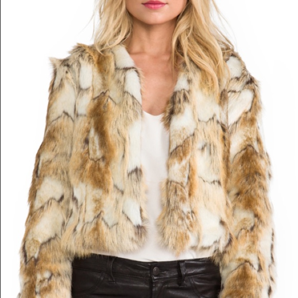 Faux Fur jacket - Picture 3 of 10
